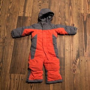 L.L. Bean one piece snowsuit / unisex/ size 2T
